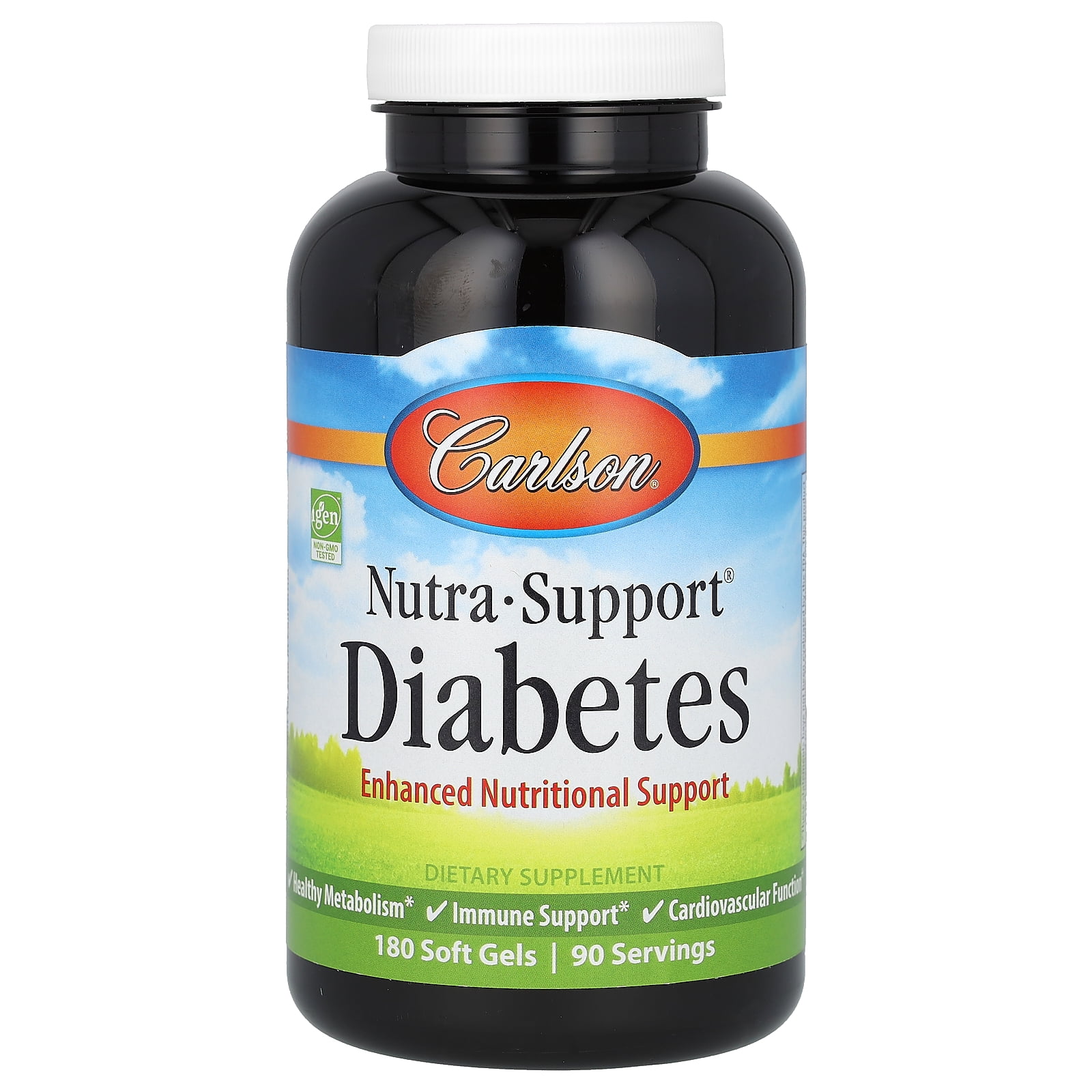 Carlson Labs - Nutra-Support Diabetes - 180 Softgels