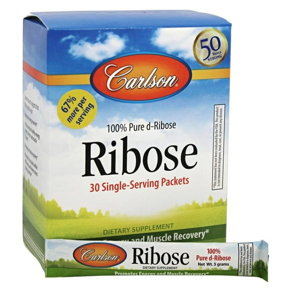 Carlson Labs - Ribose 30 Single-Serving Packets
