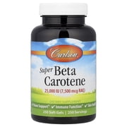 Carlson Laboratories Super Beta Carotene 250 Softgel
