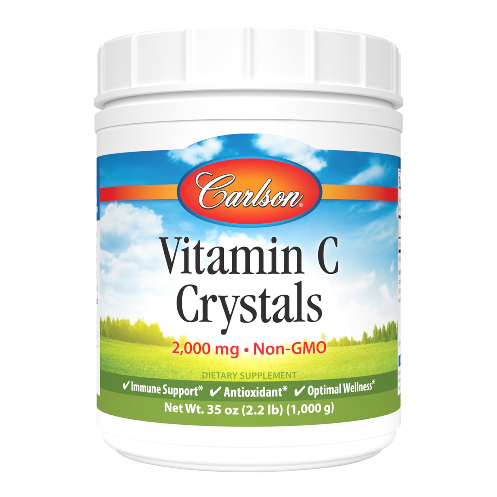 Carlson Labs Vitamin C Crystals 35 oz.