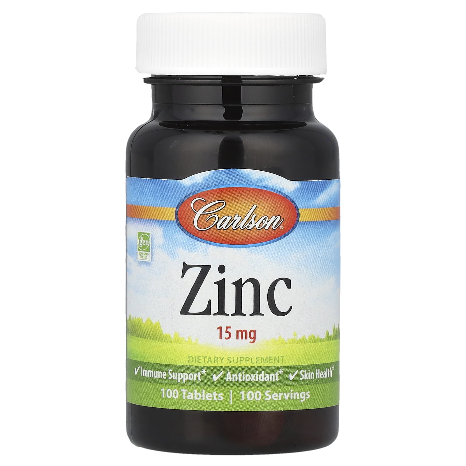 Carlson Labs - Zinc 15 mg. - 100 Tablets