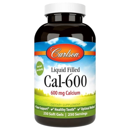 Carlson Laboratories Liquid Cal-600 250 Softgel