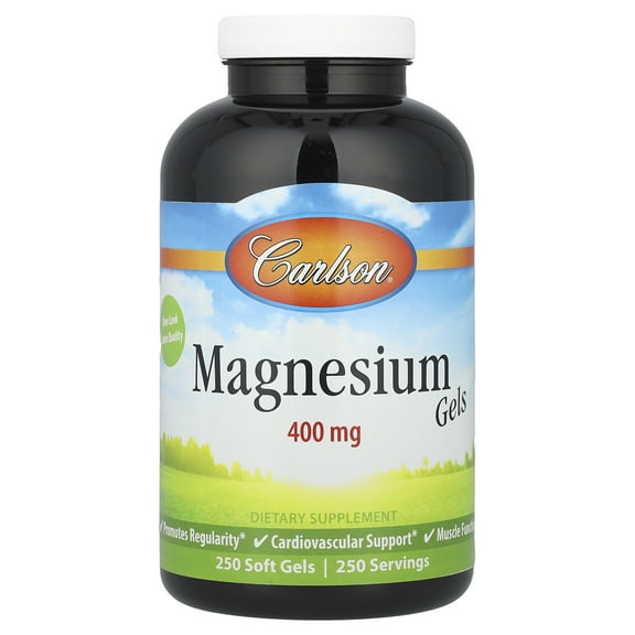 Carlson Liquid Magnesium Softgels, 250 Ct