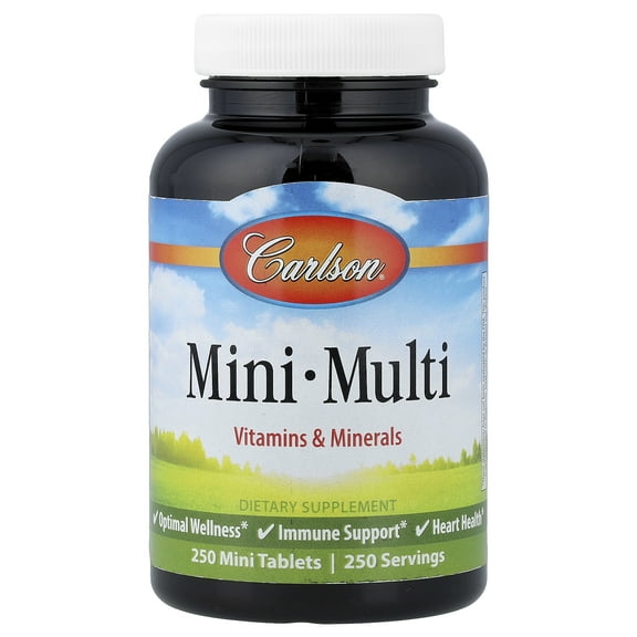 Carlson Mini Multi, 250 Mini Tablets