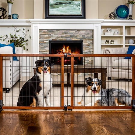 Carlson Pet Products 28 in. Large Freestanding Pet Gate