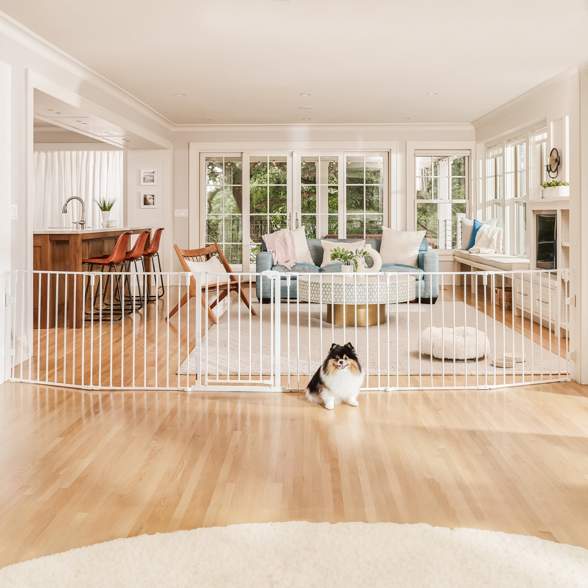 Carlson Pet Products Convertible Pet Yard, 144"L x 28"H