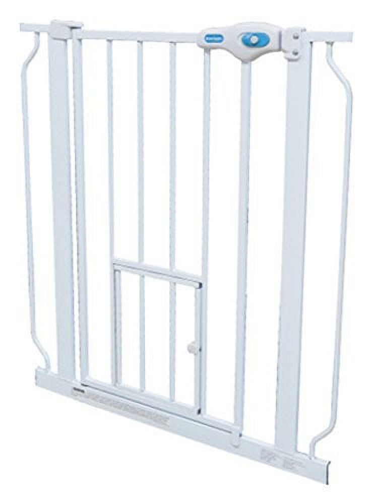 Carlson Pet Products Extra Wide Expandable Gate with Small Pet Door