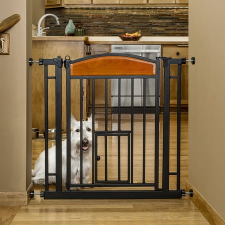 Carlson Pet Products Home Decor Auto-Close Walk-Through Gate