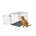 thumbnail image 1 of Carlson Pet Products Extra Large Secure Foldable Single Door Metal Dog Crate, Black, 1 of 6