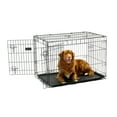thumbnail image 1 of Carlson Pet Products Double Door Wire Crate with Divider, Intermediate, 36" L, 1 of 7