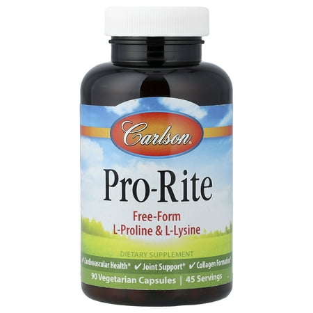 Carlson Pro-Rite, 90 Vegetarian Capsules