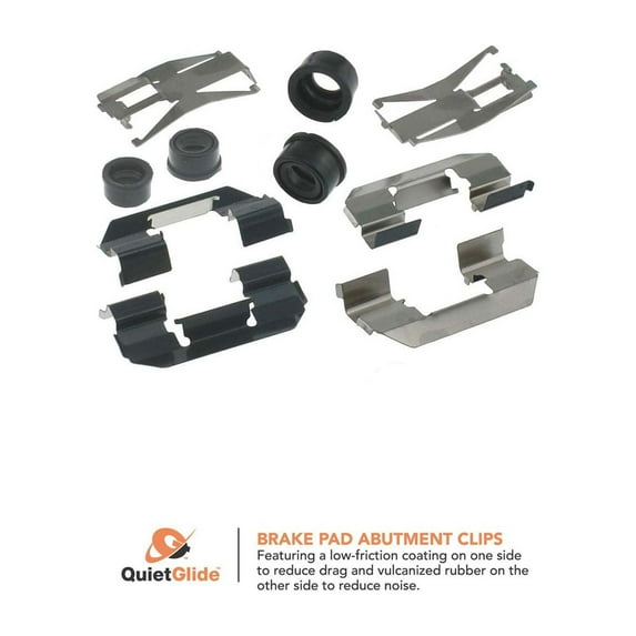 Carlson Quality Brake Parts H5631Q Front Disc Hardware Kit