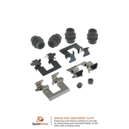 Carlson Quality Brake Parts H5783Q Disc Brake Hardware Kit