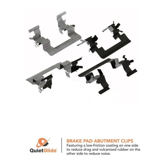 Carlson Quality Brake Parts P1159 Brake Pad Installation Kit