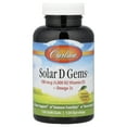 thumbnail image 1 of Carlson Solar D Gems - Lemon 4,000 Iu (100 mcg) 120 Sgels, 1 of 4