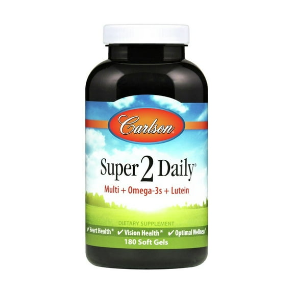 Carlson Laboratories Super 2 Daily 180 Softgel