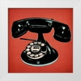 thumbnail image 1 of Carlson, Tina 12x12 White Modern Wood Framed Museum Art Print Titled - Telephone 2 v3, 1 of 4