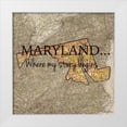 thumbnail image 1 of Carlson, Tina 20x20 White Modern Wood Framed Museum Art Print Titled - Story Maryland, 1 of 4