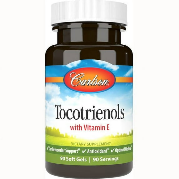 Carlson Tocotrienols with Vitamin E 90 Sgels