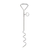 Carlson Triangle Stake for Pet Tie-Out Installation, 18.3 Inches Tall, Secure with Triangle Top and Screw-Shaped Body