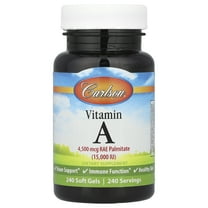 Carlson Laboratories Vitamin A Palmitate 15,000 IU 240 Softgel