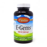 Carlson Vitamin E Gems 400 iu - 200 Softgels