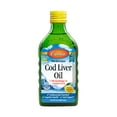 thumbnail interactive-video image 1 of Carlson Wild Norwegian Cod Liver Oil + Vitamin A & D3 Liquid, 1100 mg Omega-3, Lemon, 8.4 Fl Oz., 1 of 4