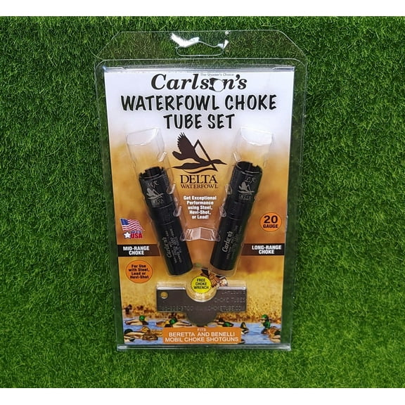 Carlson's 20GA Waterfowl Beretta/Benelli Mobil MR & LR Choke Tube Set - 07111