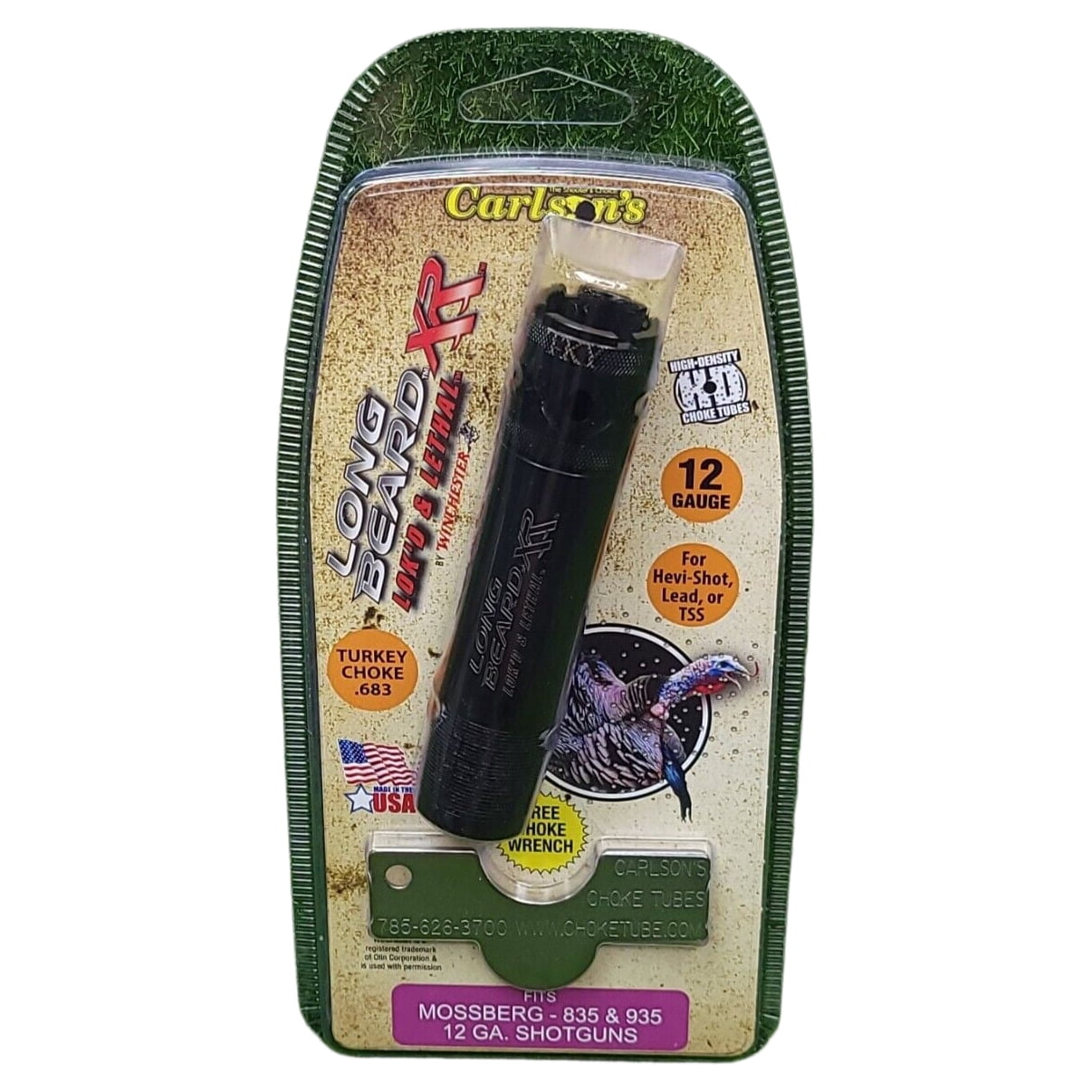Carlsons Long Beard Ported Turkey Choke Tube - Walmart.com