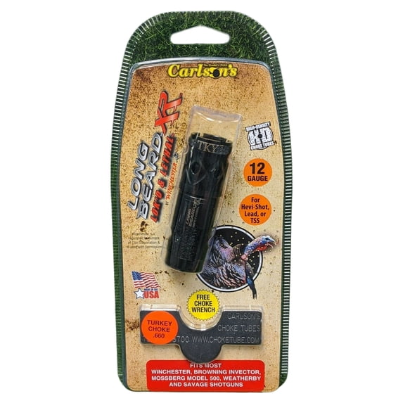 Carlson's LongBeard XR Turkey Choke Winchester Browning Mossberg 12ga .660 70100