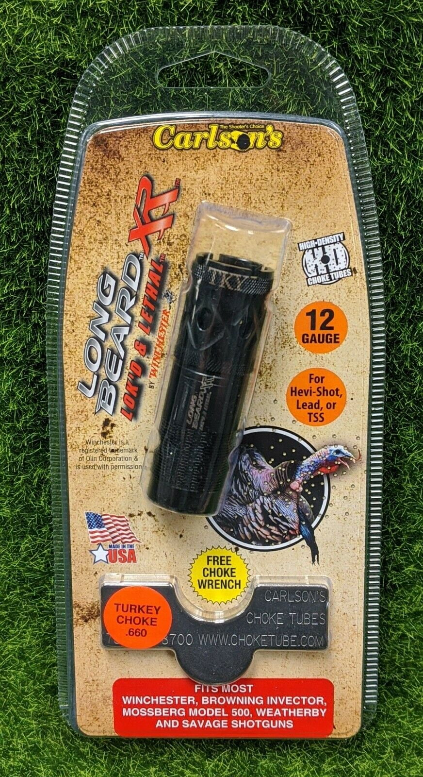 Carlson's LongBeard XR Turkey Choke Winchester Browning Mossberg 12ga