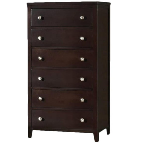 Carlton 5-drawer Bedroom Chest Cappuccino