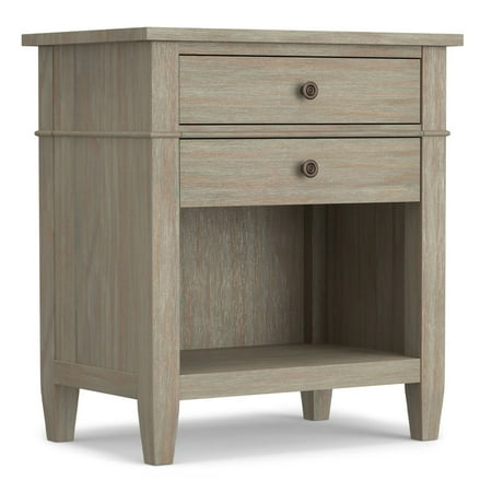 Simpli Home - Night Stand, Bedside table - Light Golden Brown