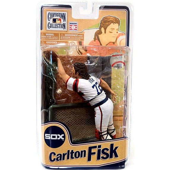 Carlton Fisk Action Figure Variant Cooperstown Collection Series 8 MLB