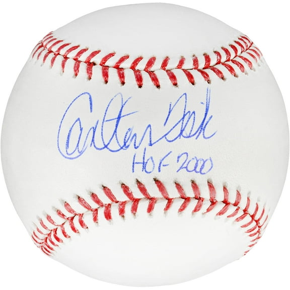 Carlton Fisk Boston Red Sox Autographed Baseball with "HOF 2000" Inscription - Fanatics Authentic Certified