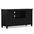 thumbnail image 1 of Carlton SOLID WOOD 54"WD Transitional TV Media Stand in Black For TVs upto 60", 1 of 7