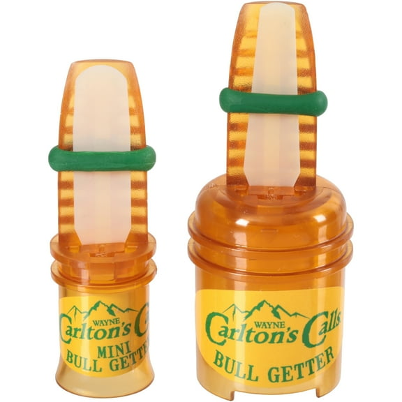 Hunters Specialties Bull Getter And Mini Bull Getter Combo Hunting Calls - Realistic Wide Range of Bull Stimulating Sounds (Lanyard Included)