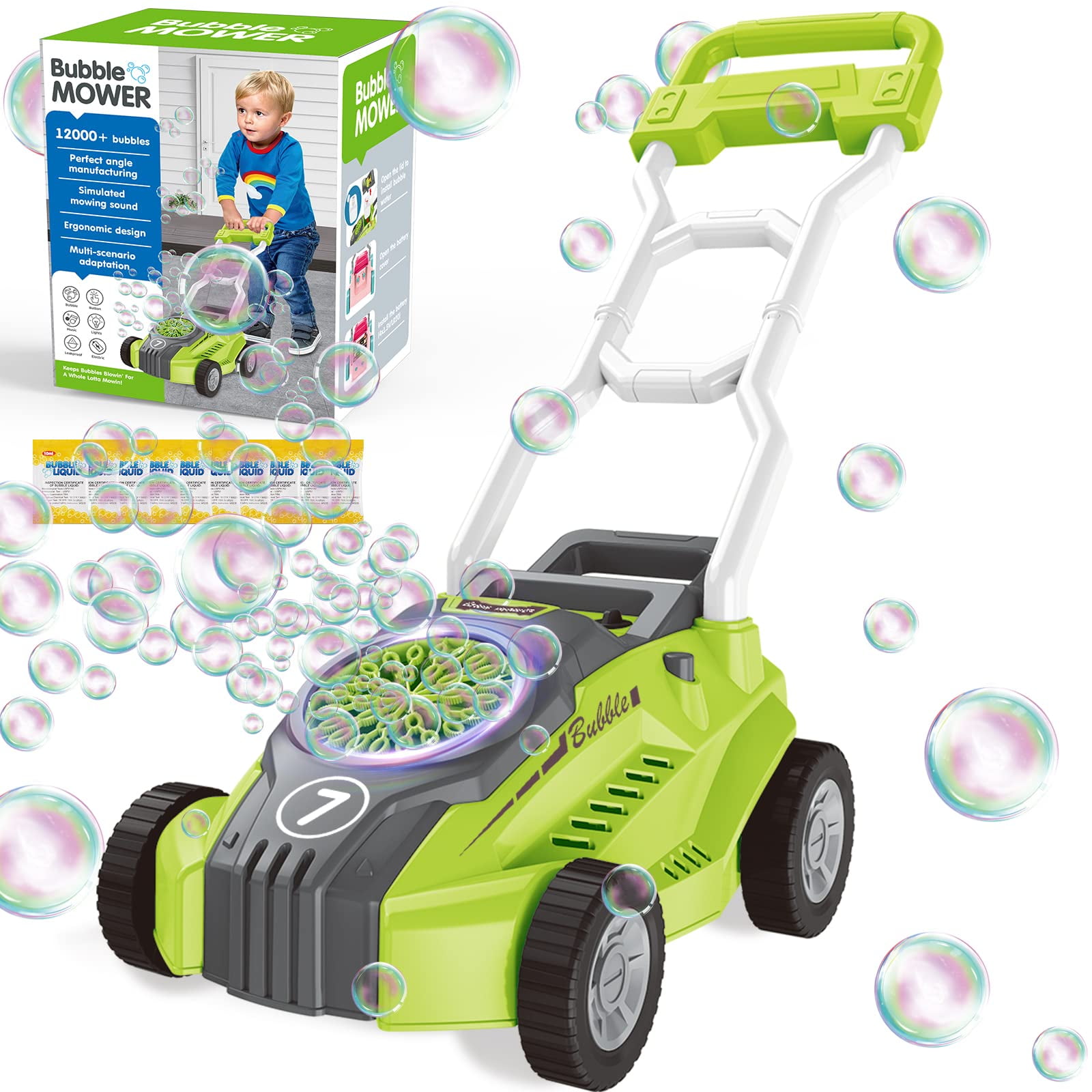 Bubble cheap mower walmart