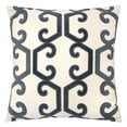 thumbnail image 1 of Carly Applique Embroidery 20" Square Decorative Throw Pillow Gray, 1 of 5