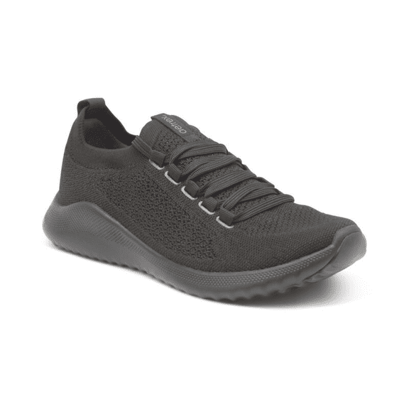 Aetrex Women's Carly Arch Support Stretchy Comfort Lace Up Sneakers for Women