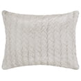 thumbnail image 1 of Rizzy Home Carly 20" x 36" Cotton King Sham in Natural, 1 of 2