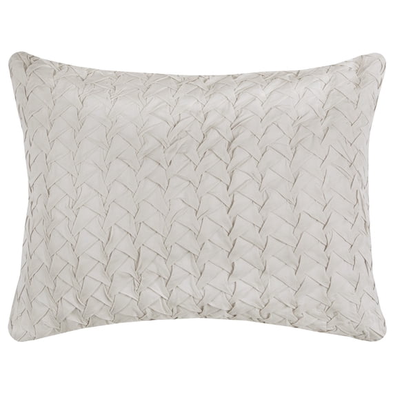 Rizzy Home Carly 20" x 36" Cotton King Sham in Natural