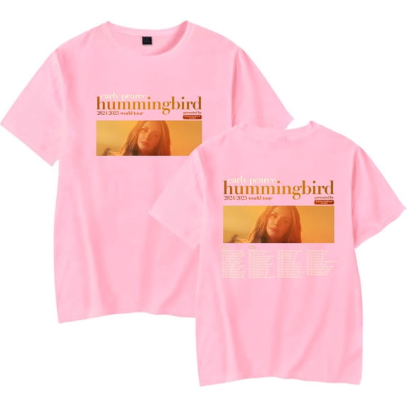 Carly Pearce Hummingbird World Tour Merch T-Shirt Women Men Crewneck Short Sleeve Tee