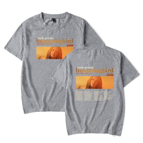 Carly Pearce Hummingbird World Tour Merch T-Shirt Women Men Crewneck Short Sleeve Tee