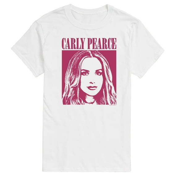 Carly Pearce - Protrait Burgundy - Country Music - Adult Short Sleeve Tee