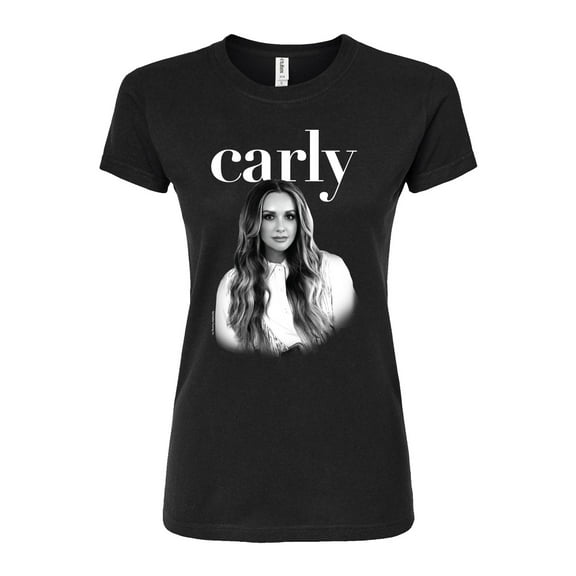 Carly Pearce - Protrait - Country Music - Junior's Fitted T-Shirt