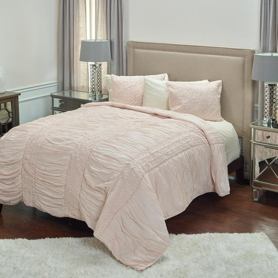 Carly Petal Pink Bedding Sham 20" x 36"