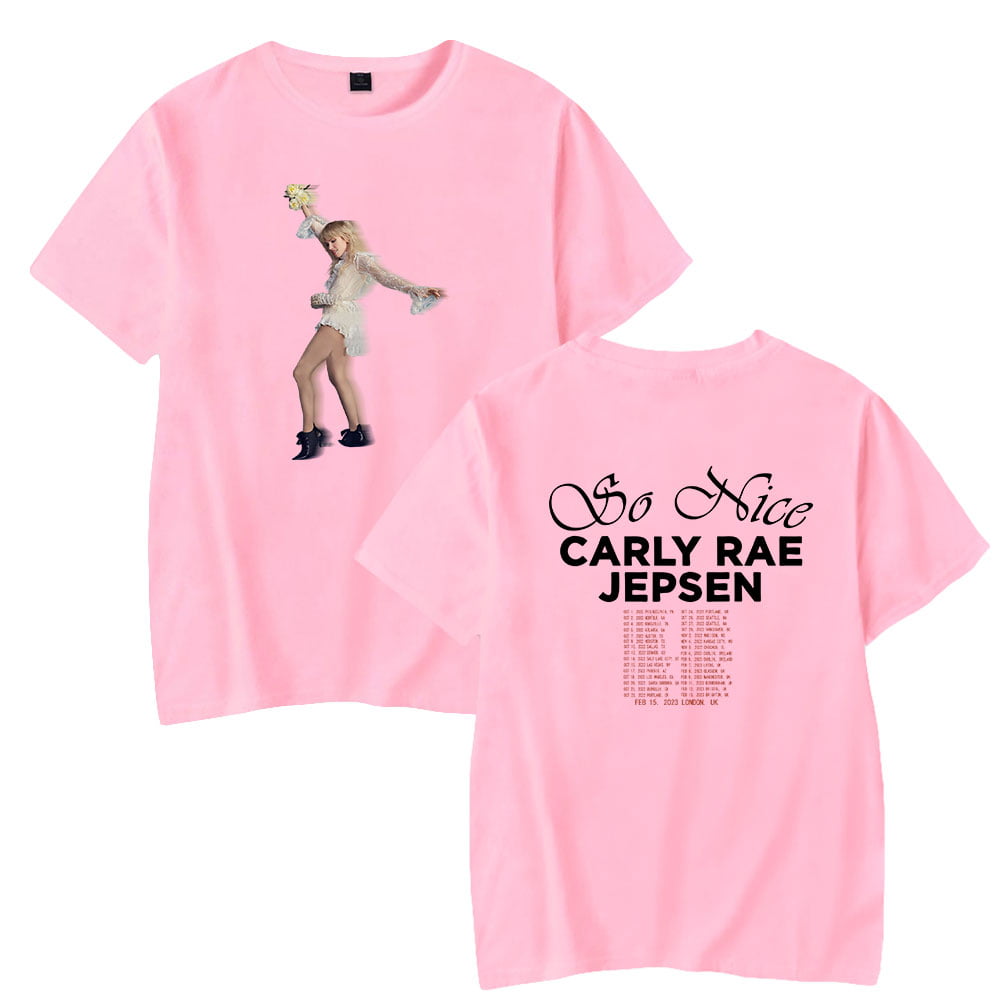 Carly Rae Jepsen So Nice Tour Dancing Tee FASHION Summer t-shirt Women  Oversized Casual T-shirt Harajuku t shirt
