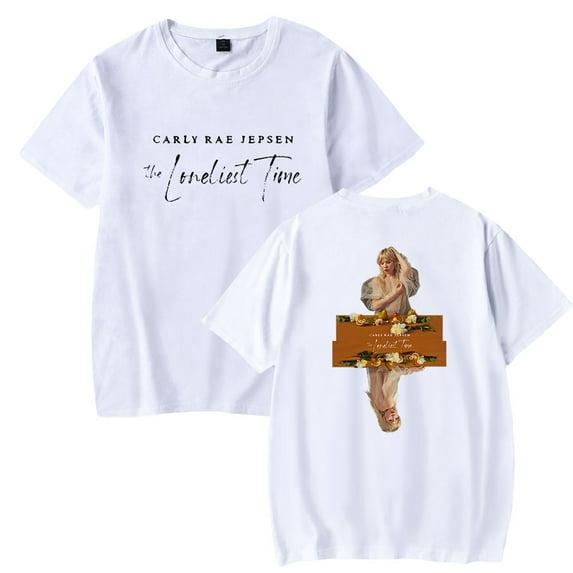 Carly Rae Jepsen T-shirt The Loveliest Time Album Women Men Crewneck Short Sleeve Tee