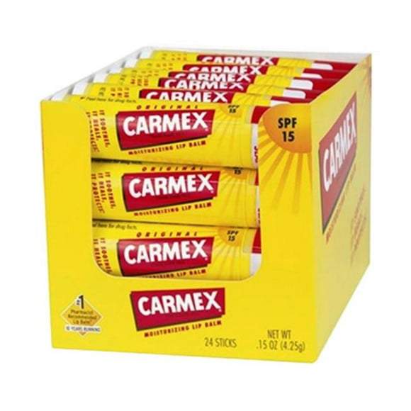 Carma Laboratories 00117-12 1.5 oz. Carmex Lip Balm, Pack Of 24